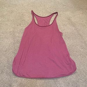 MAROON LULULEMON TANK TOP